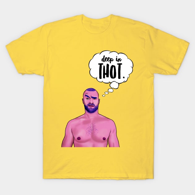 Deep In Thot T-Shirt by JasonLloyd